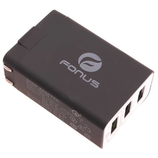 image of Home Charger 34W 6.8Amp 3-Port USB One Fast Port Travel  - BFA61 1068-1