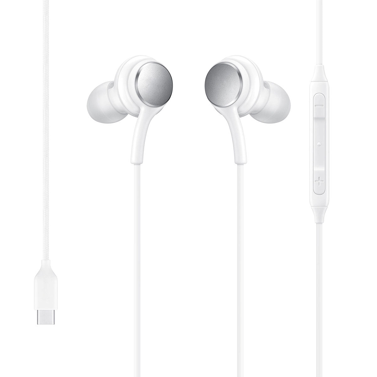 TYPE-C Earphones Wired Earbuds Headphones - White 2085-1