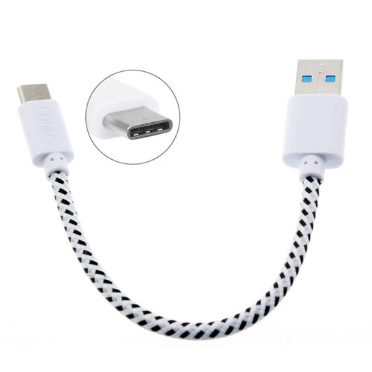 image of Short USB Cable Type-C Charger Cord Power Wire USB-C  - BFS39 939-1