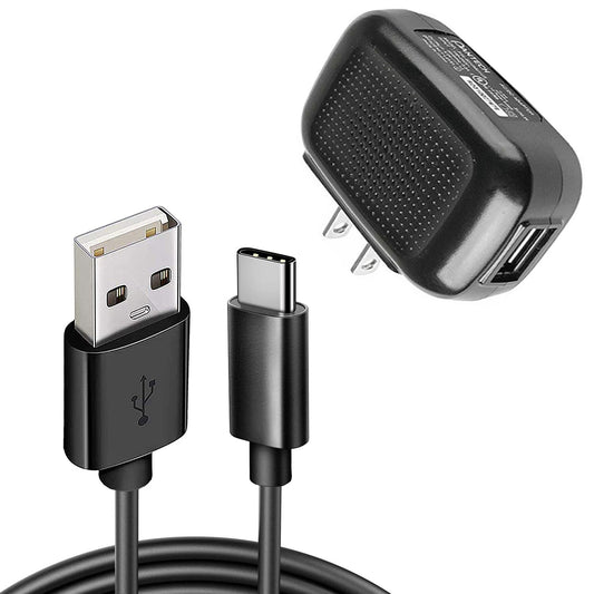 image of Home Wall USB Charger with 6ft Long Type-C Cable 2030-1