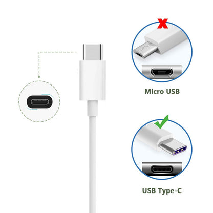 3ft, 6ft and 10ft Long USB-C Cable Fast Charge TYPE-C Cord Power Wire Sync High Speed  - BFY79 1806-7