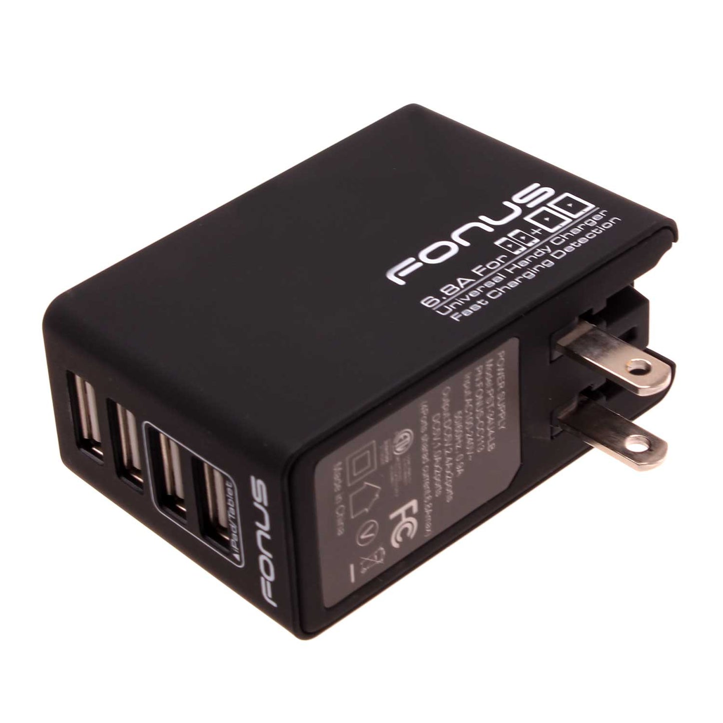 Home Charger 34W 4-Port USB 6.8A Wall AC Plug  - BFK64 845-1