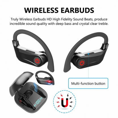 TWS Headphones Wireless Earbuds Earphones Ear hook Bluetooth - BFL95 1370-2