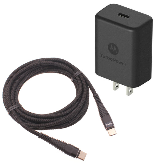 image of 27W Fast Home Charger TurboPower PD 6ft TYPE-C Cable USB-C Power Adapter  - BFE23 1472-1