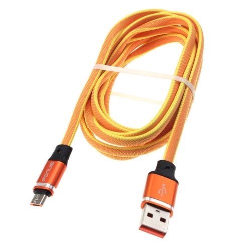 6ft USB Cable Orange MicroUSB Charger Cord Power Wire  - BFE01 1381-5