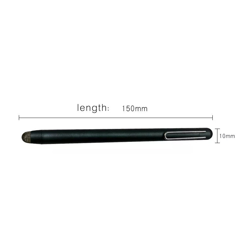 Stylus Touch Screen Pen Fiber Tip Aluminum Lightweight Black  - BFZ59 1685-3