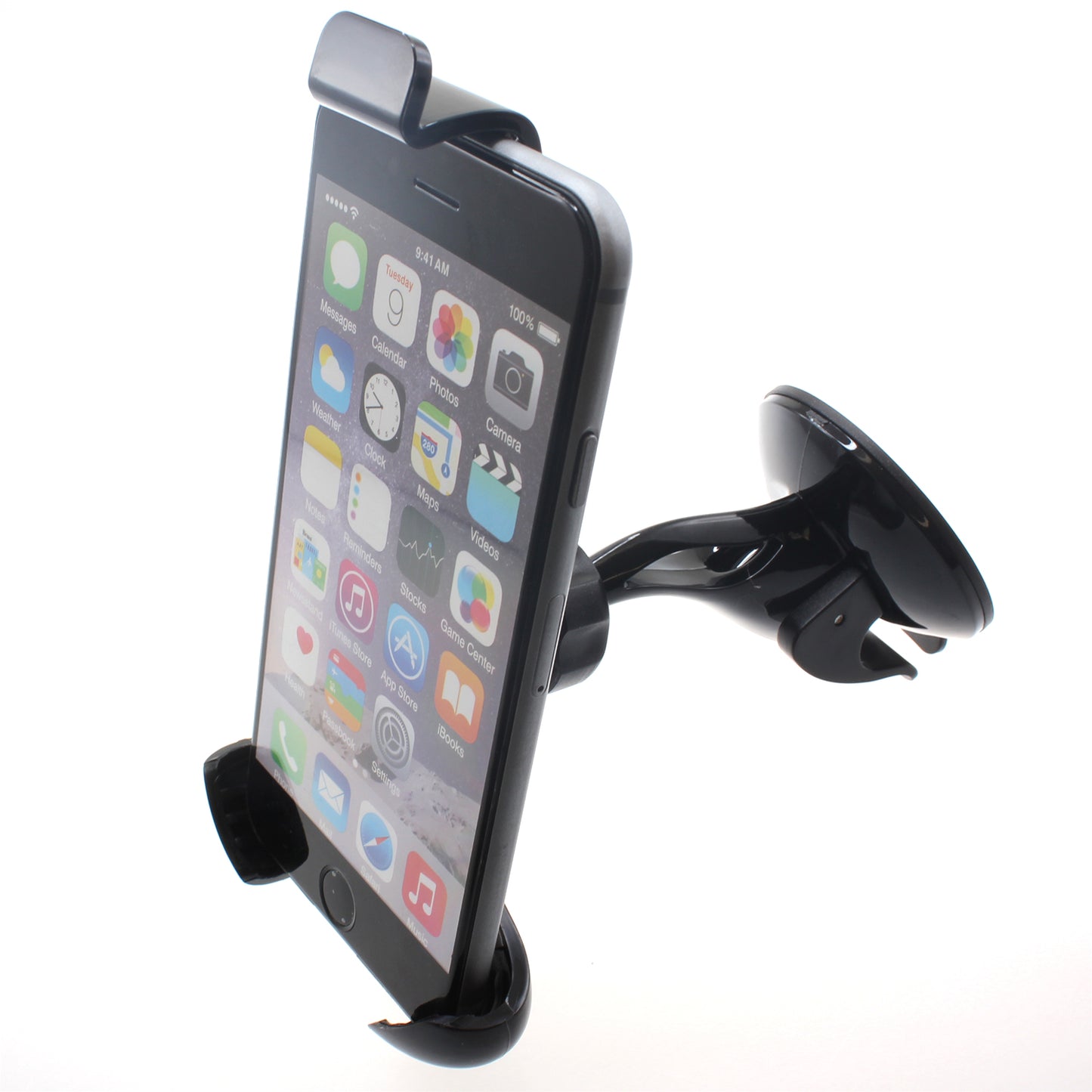 Car Mount Windshield Holder Glass Cradle Swivel  - BFK39 621-1