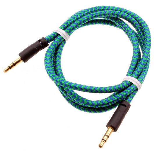 image of Aux Cable 3.5mm Adapter Car Stereo Aux-in Audio Cord Speaker Jack Wire  - BFM99 400-1