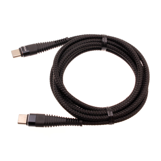 image of 6ft PD Cable Type-C to USB-C Charger Cord Power Wire Sync  - BFE10 1454-1