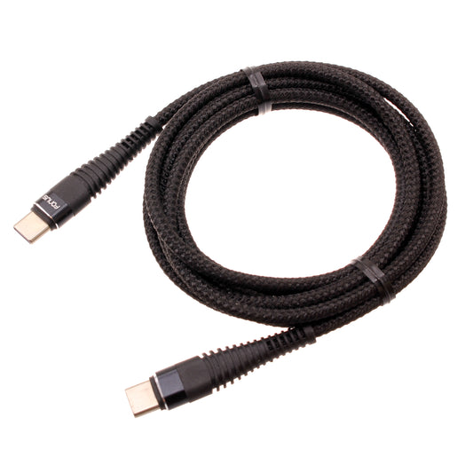 image of 6ft PD Cable Type-C to USB-C Charger Cord Power Wire Sync  - BFE10 1454-1