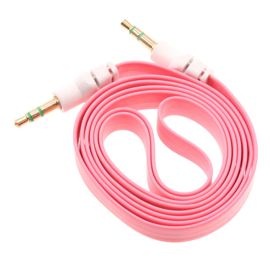 image of Aux Cable 3.5mm Adapter Car Stereo Aux-in Audio Cord Speaker Jack Wire  - BFJ28 378-1