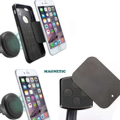 Car Mount Magnetic Air Vent Holder Swivel Dock Strong Grip  - BFM95 691-4