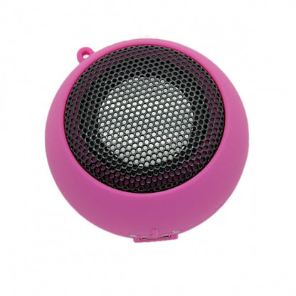 Wired Speaker Portable Audio Multimedia Rechargeable Pink  - BFF84 348-4