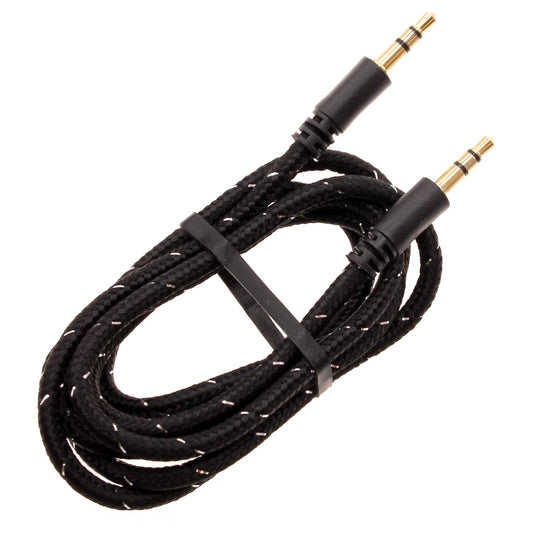 image of Aux Cable 3.5mm Adapter Car Stereo Aux-in Audio Cord Speaker Jack Wire  - BFK55 403-1