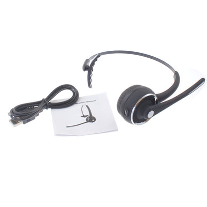 Wireless Headset With Boom Mic Headphone Hands-free Earphone Over-the-Head - BFK82 994-4