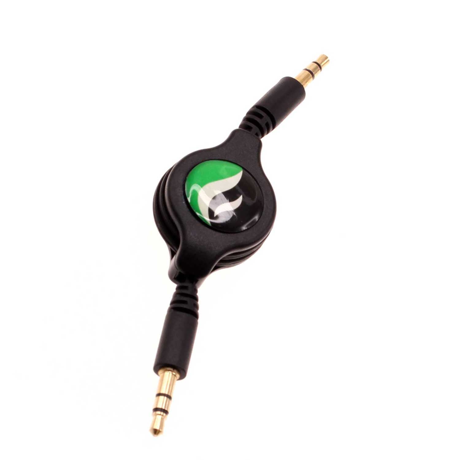 Aux Cable Retractable  3.5mm Adapter Car Stereo Aux-in Audio Cord  - BFM93 326-1