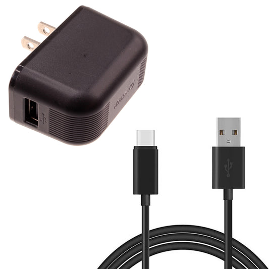 image of Home Wall USB Charger with 6ft Long Type-C Cable 2031-1