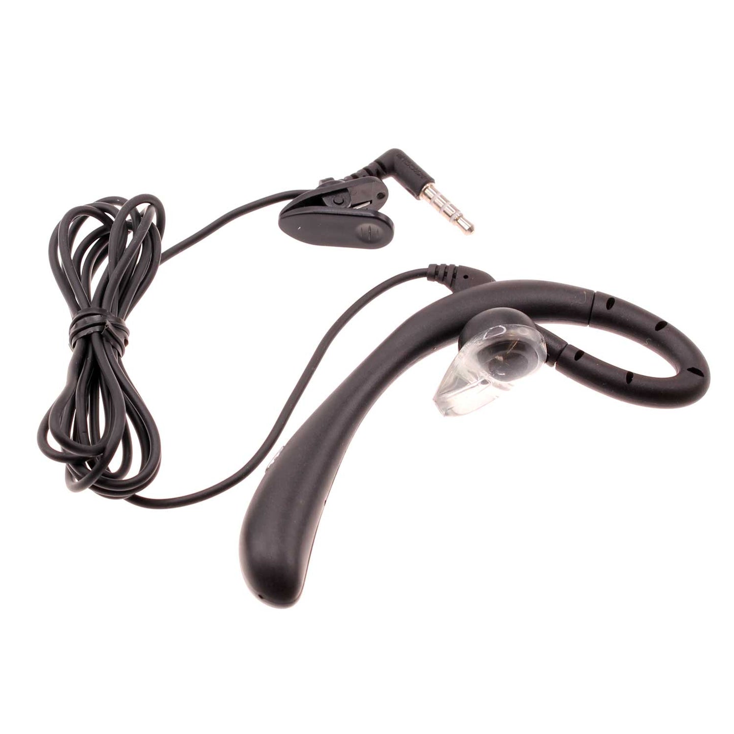 Wired Mono Headset Earphone w Mic Headphone 3.5mm Single Earbud Hands-free  - BFK57 394-1