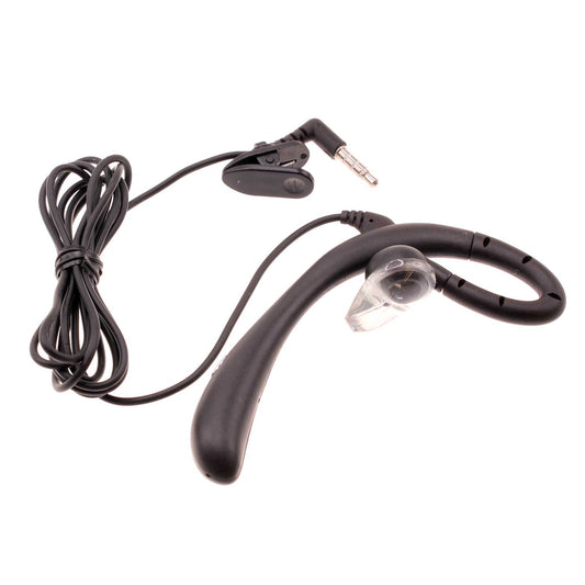 image of Wired Mono Headset Earphone w Mic Headphone 3.5mm Single Earbud Hands-free  - BFK57 394-1