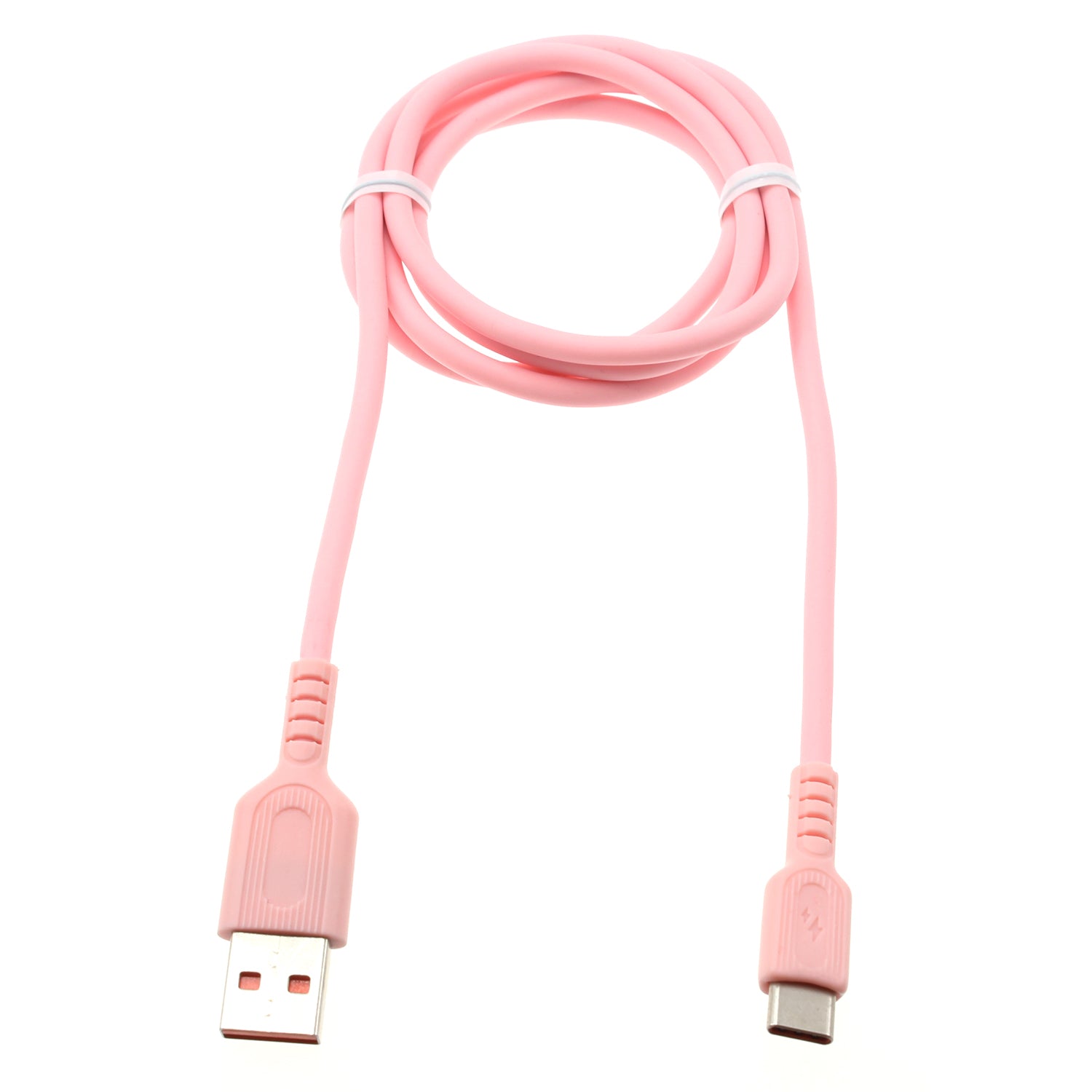 3ft USB-C Cable Pink Charger Cord Power Wire Type-C  - BFG62 1415-1