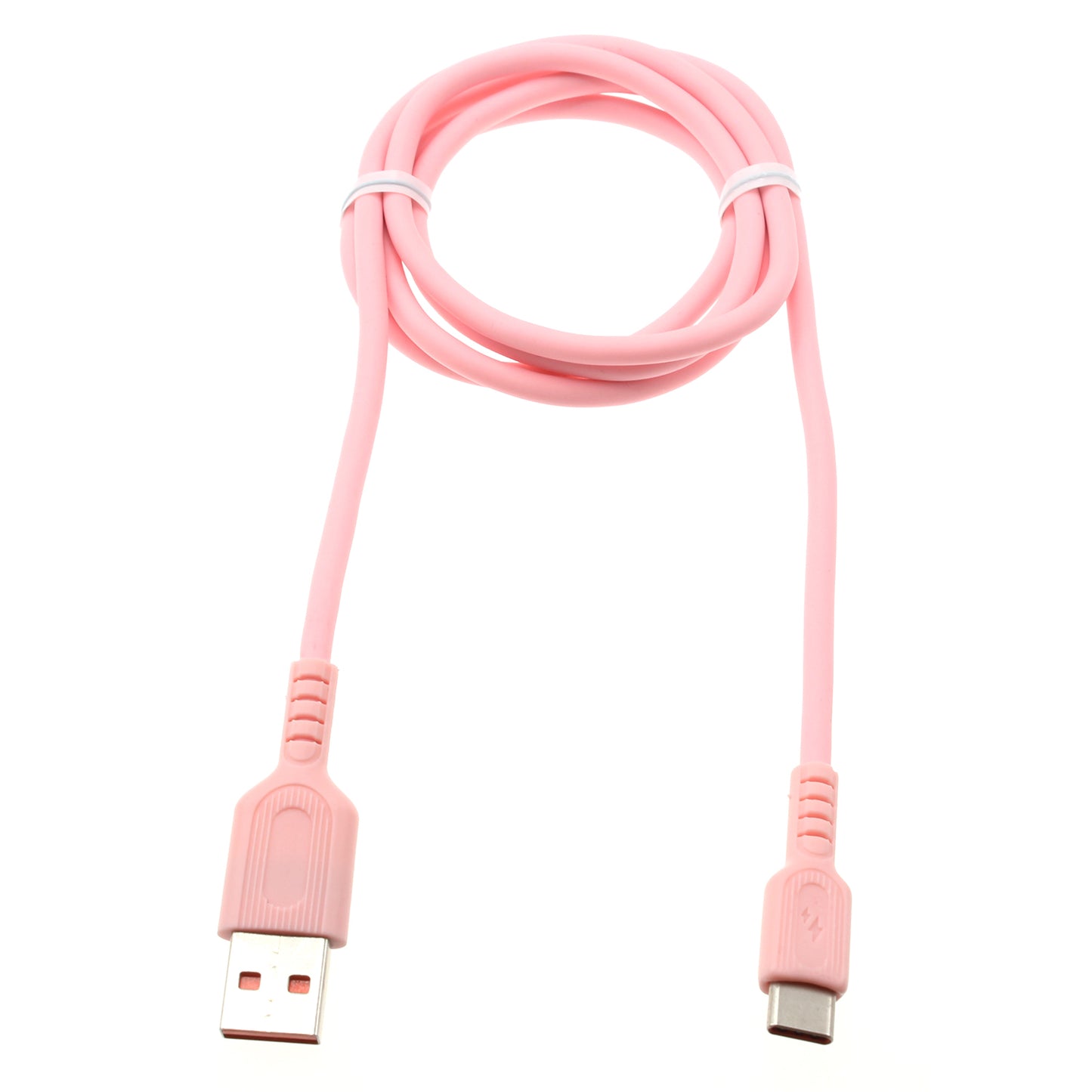 3ft USB-C Cable Pink Charger Cord Power Wire Type-C  - BFG62 1415-1