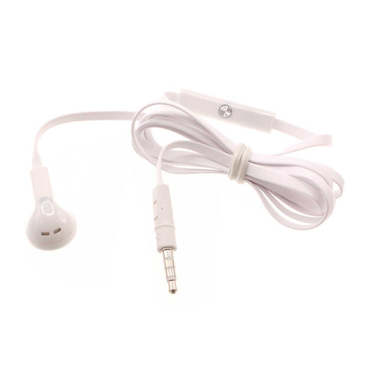 image of Mono Headset Wired Earphone Single Earbud 3.5mm Headphone Flat  - BFJ87 388-1