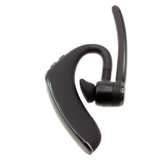 image of Wireless Earphone Ear-hook Headphone Boom Mic Handsfree Single Headset - BFE24 1473-1