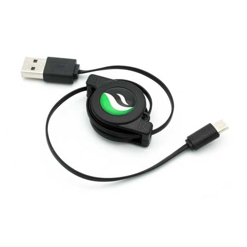 USB Cable Retractable MicroUSB Charger Power Cord  - BFC92 196-5