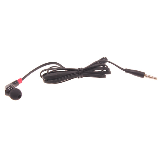 Mono Headset Earphone w Mic Wired Earbud 3.5mm Single Headphone Hands-free  - BFF47 440-1