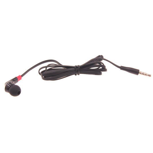 image of Mono Headset Earphone w Mic Wired Earbud 3.5mm Single Headphone Hands-free  - BFF47 440-1