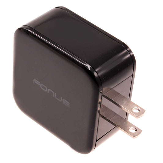 image of Fast Home Charger 30W 2-Port USB Quick Charge Port Travel Wall  - BFB96 1058-1