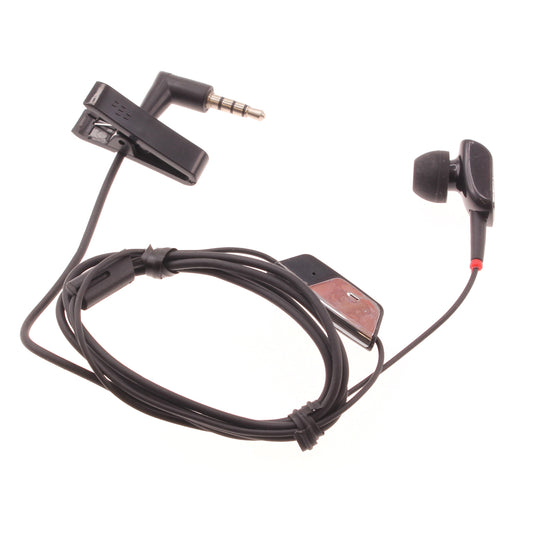 image of Mono Headset Wired Earphone Handsfree Mic 3.5mm Headphone Single Earbud  - BFB55 410-1