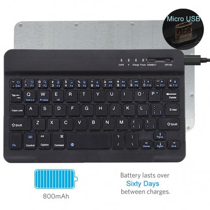Wireless Keyboard Ultra Slim Rechargeable Portable Compact   - BFS73 1338-3