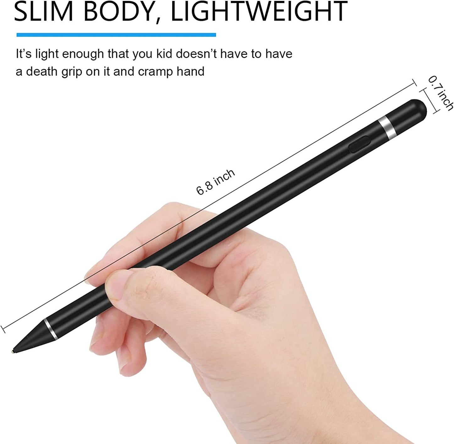 Active Stylus Pen Digital Capacitive Touch Rechargeable Palm Rejection  - BFD37 1907-5