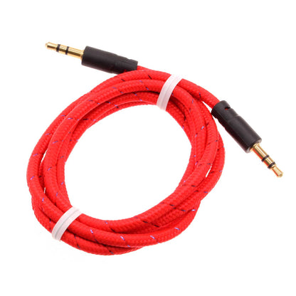 Aux Cable 3.5mm Adapter Car Stereo Aux-in Audio Cord Speaker Jack Wire  - BFM98 402-1