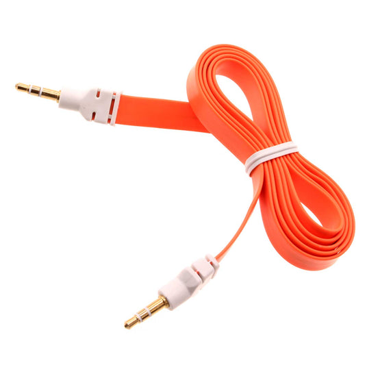 image of Aux Cable 3.5mm Adapter Car Stereo Aux-in Audio Cord Speaker Jack Wire  - BFJ04 375-1