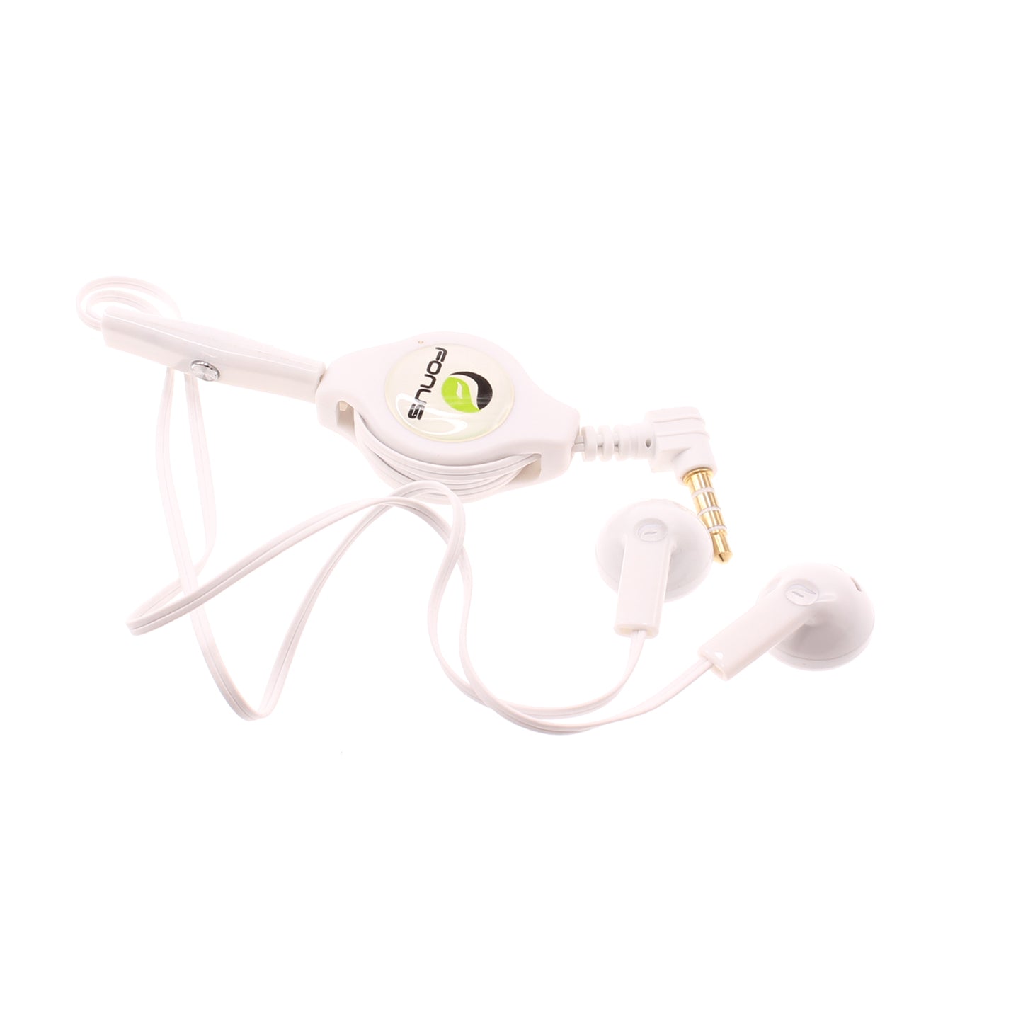 Retractable Earphones Headphones Hands-free Headset Handsfree Earbuds  - BFB56 406-1