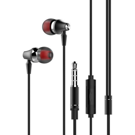 image of Wired Earphones Hi-Fi Sound Headphones Handsfree Mic Headset Metal Earbuds  - BFK46 1577-1