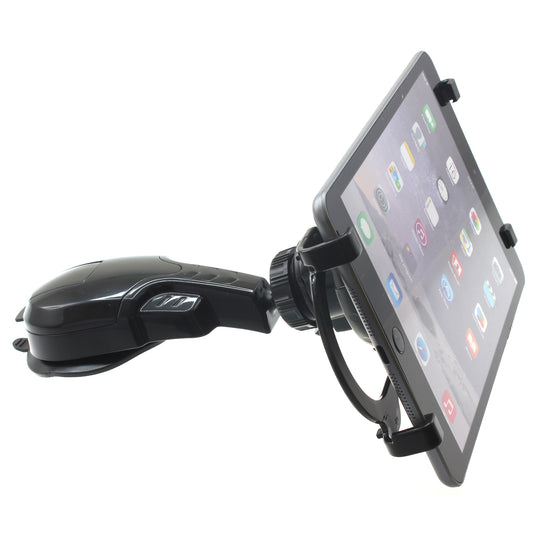 image of Car Mount Tablet Holder Dash Cradle Dock Rotating  - BFC96 657-1