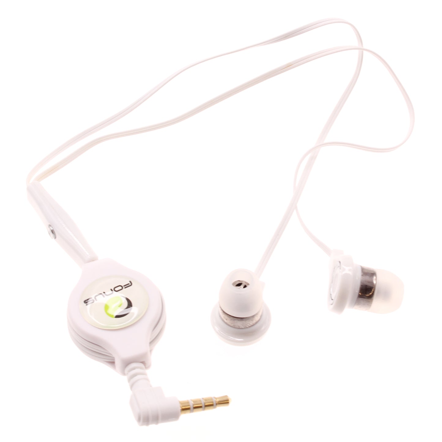 Retractable Earphones Headphones Hands-free Headset Handsfree Earbuds  - BFB72 407-1