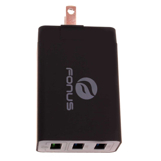 image of Home Charger 34W 6.8Amp 3-Port USB One Fast Port Travel  - BFA61 1068-1