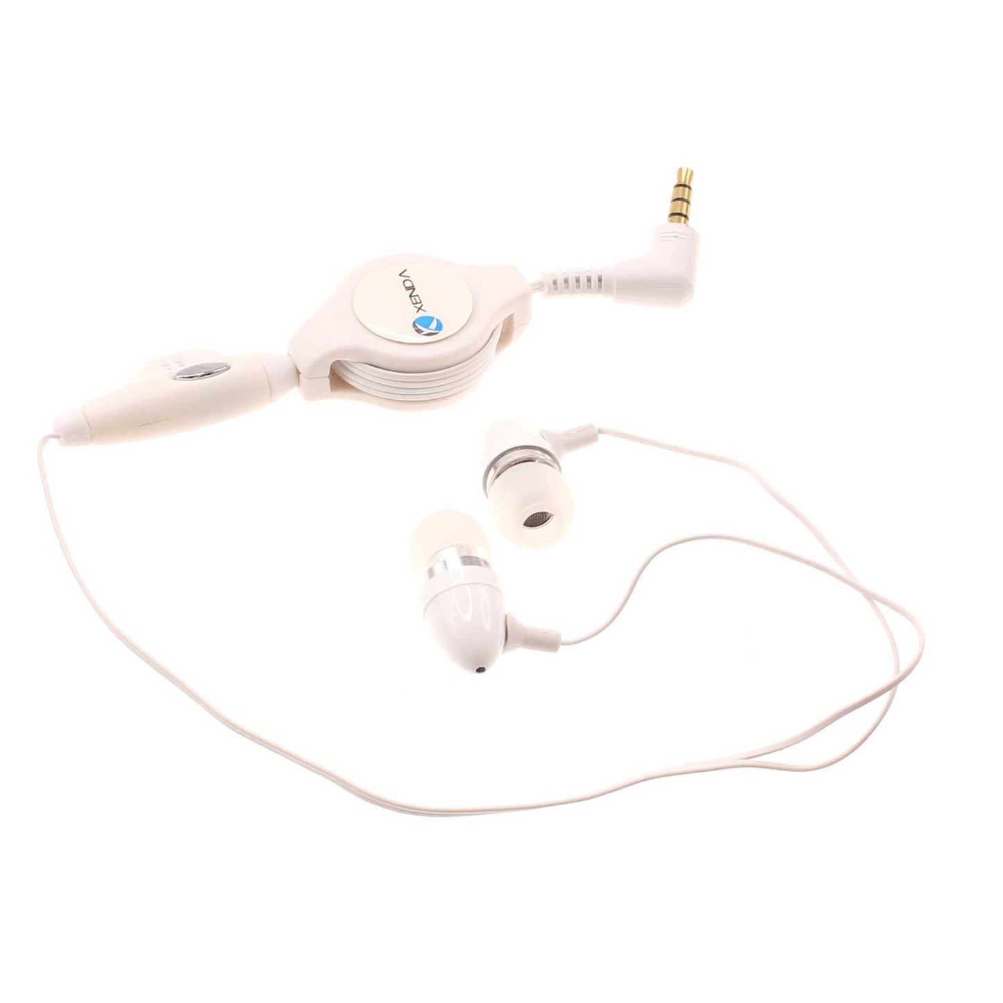 Retractable Earphones Wired Headphones Handsfree Mic Headset 3.5mm  - BFD57 365-1