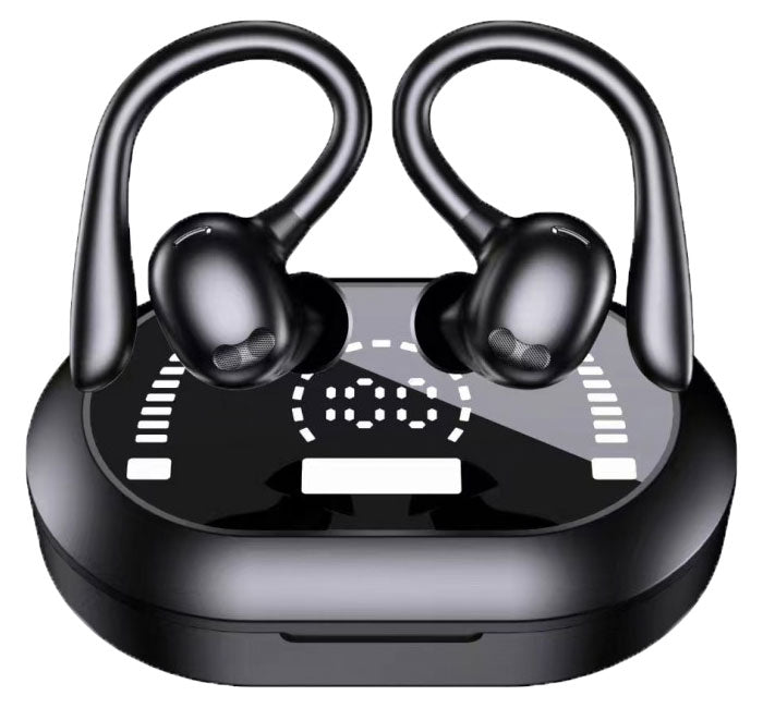  Wireless Ear-hook TWS Earphones   Bluetooth Earbuds   Over the Ear Headphones   True Stereo   Charging Case  Hands-free Mic  - BFM57 1986-1