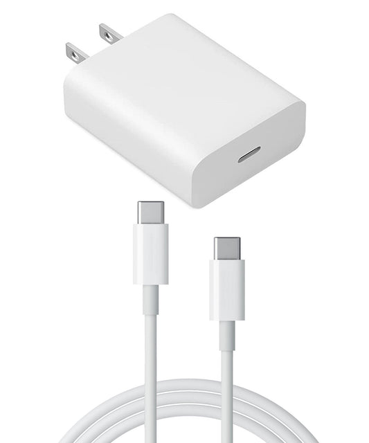 image of 18W Fast Home Charger PD Type-C 6ft USB-C Cable Quick Power Adapter  - BFB16 1401-1