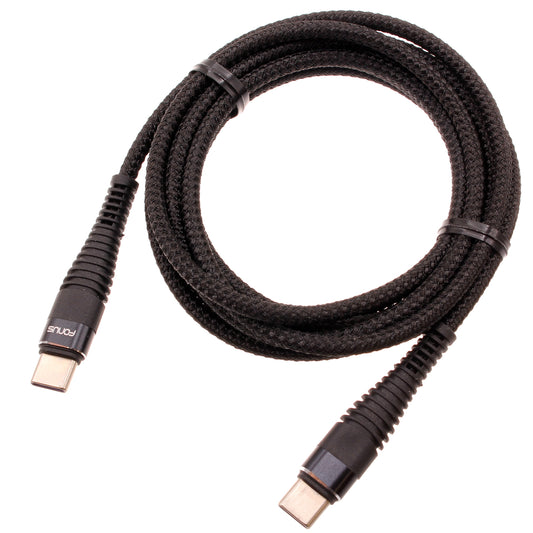 image of 6ft PD Cable Type-C to USB-C Charger Cord Power Wire Sync  - BFE10 1454-1