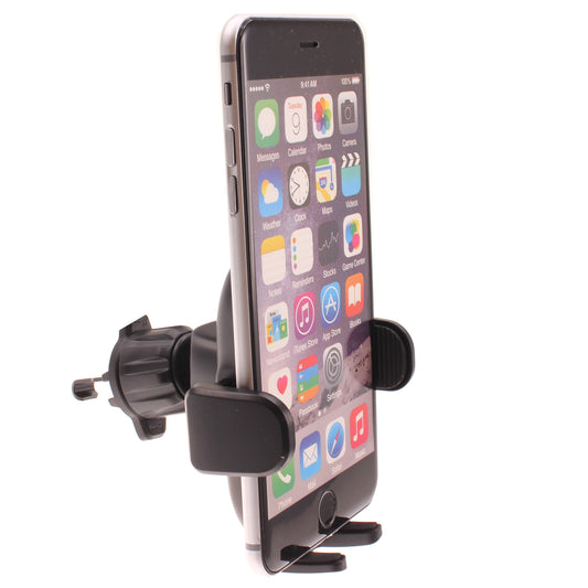 image of Car Mount Air Vent Phone Holder Swivel Cradle Strong Grip  - BFY98 1852-1