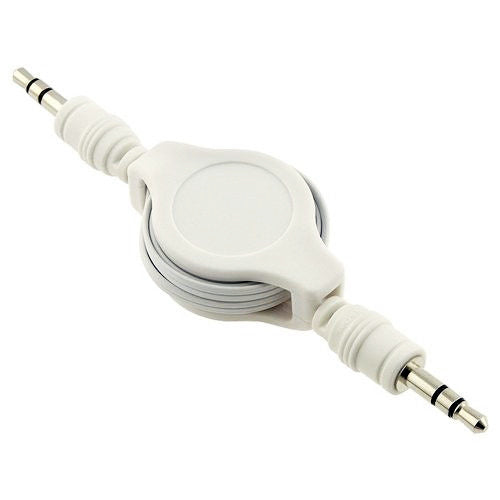 Aux Cable Retractable  3.5mm Adapter Car Stereo Aux-in Audio Cord  - BFF38 332-4