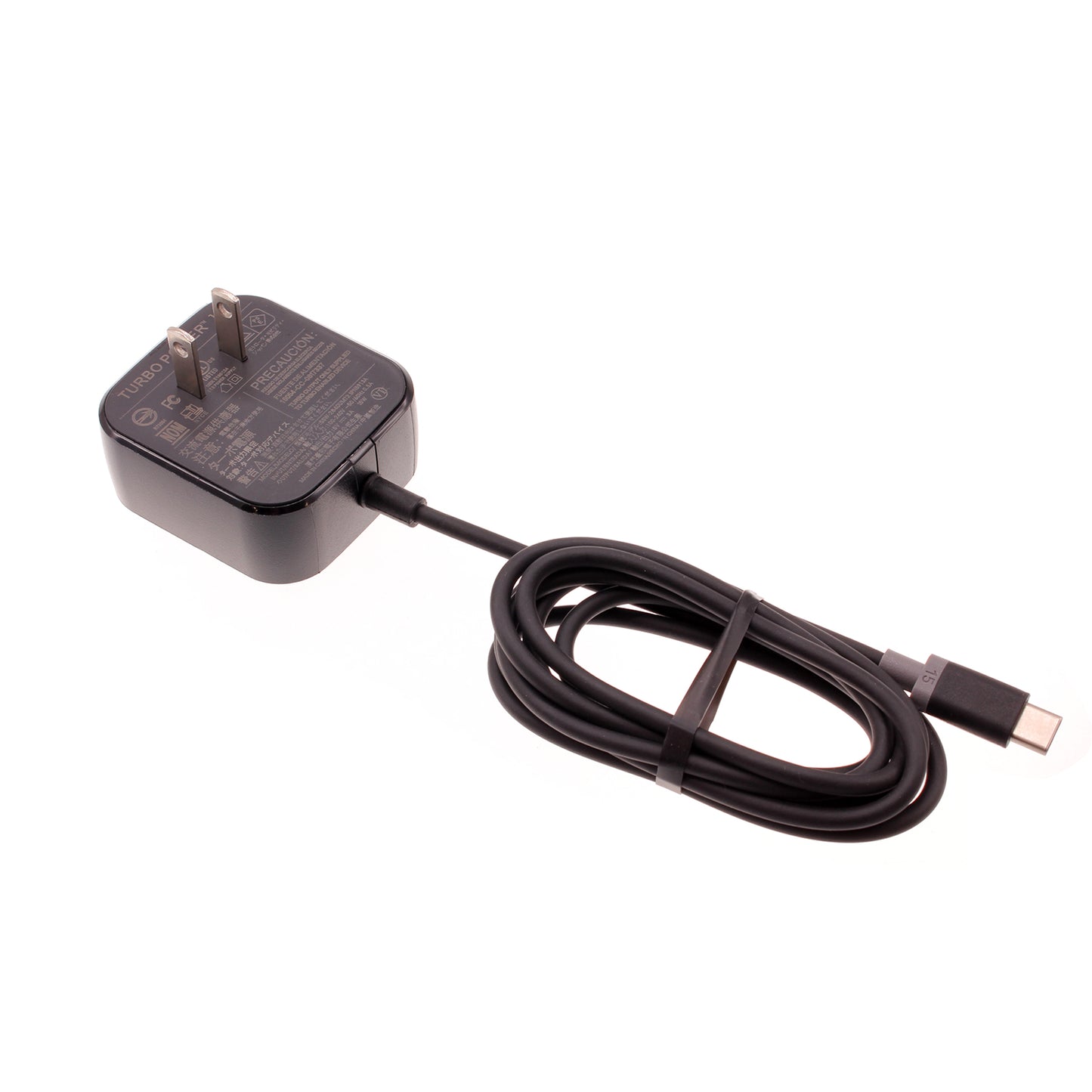 Fast Home Charger 15W 5ft Long Type-C Turbo Charge Power Adapter  - BFB68 1097-1