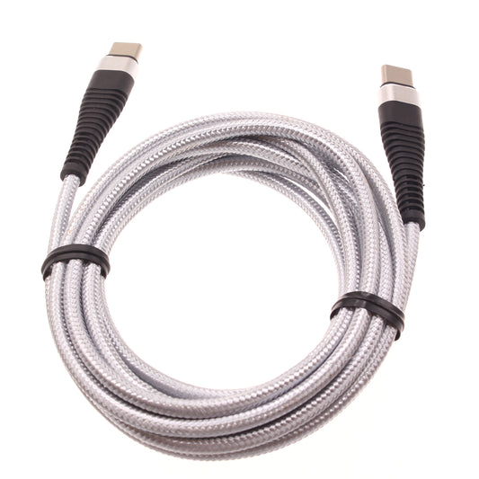 image of 6ft PD Cable Type-C to USB-C Charger Cord Power Wire Sync  - BFC45 1458-1