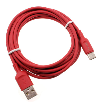 6ft USB-C Cable Red Charger Cord Power Wire Type-C  - BFC15 1423-1